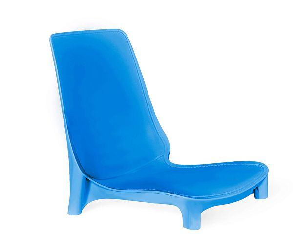 Стул Sheffilton SHT-S75-1 небесно-синий/хром лак - Вид 3