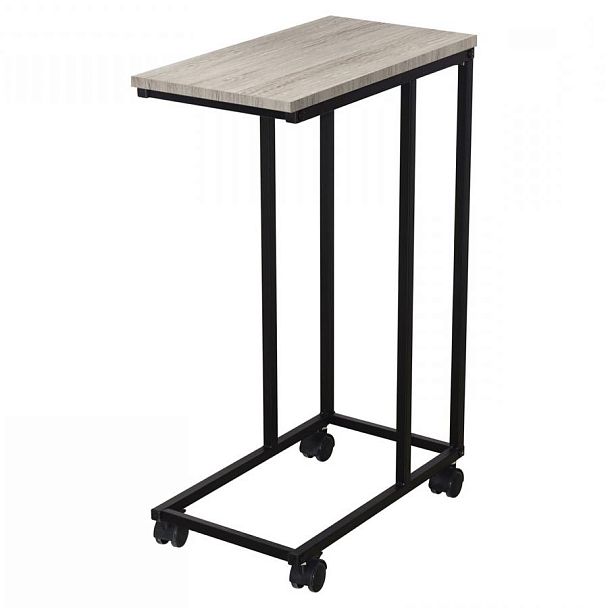 Стол журнальный на металлокаркасе BRABIX LOFT CT-001, 457х380х685 мм, цвет дуб антик, 641860 - Вид 1