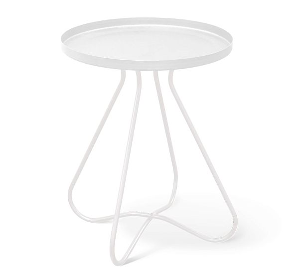 Двойной кофейный столик Sheffilton SHT-CT3/CT3-2 белый муар - Вид 4