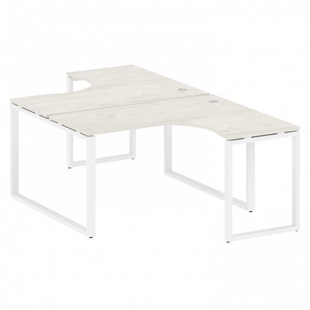 Рабочая станция "Metal System" БО.РАС-СА-2.3 дуб наварра/белый - Вид 1