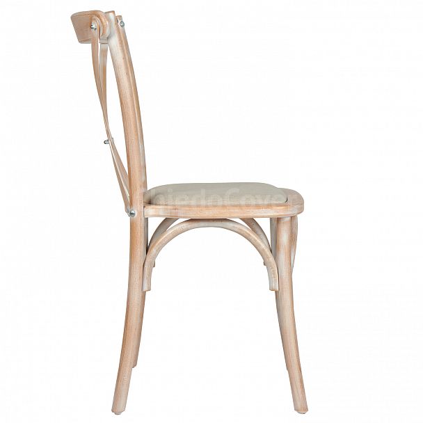Стул Кроссбэк, беленый дуб, с подушкой - Вид 5