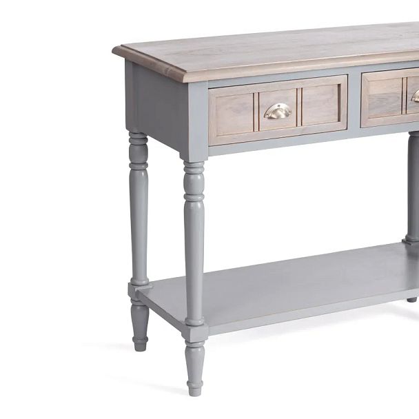 Консоль Secret de Maison Брайтон/Brighton (мод. OD-002), дерево акации/дерево манго/МДФ, Antique grey/grey wash - Вид 5