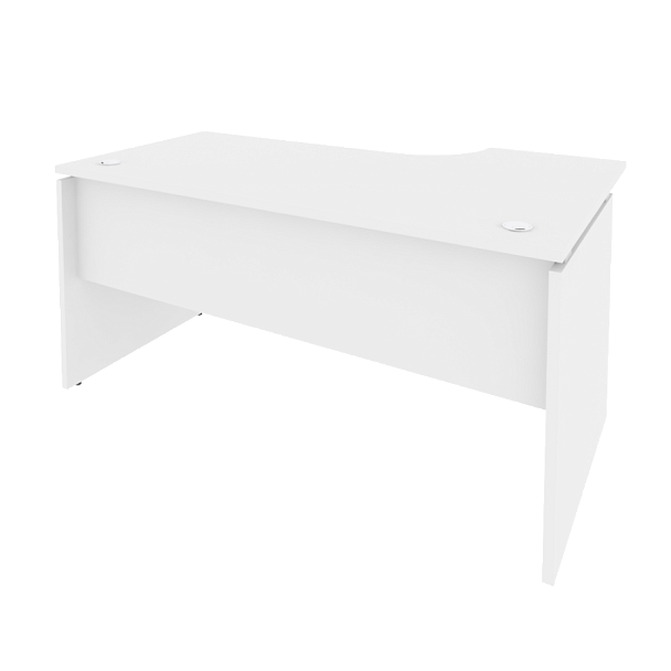 Onix Стол эргономичный левый O.SA-1 (L) Белый бриллиант 1580*980*750 (720/460) - Вид 1