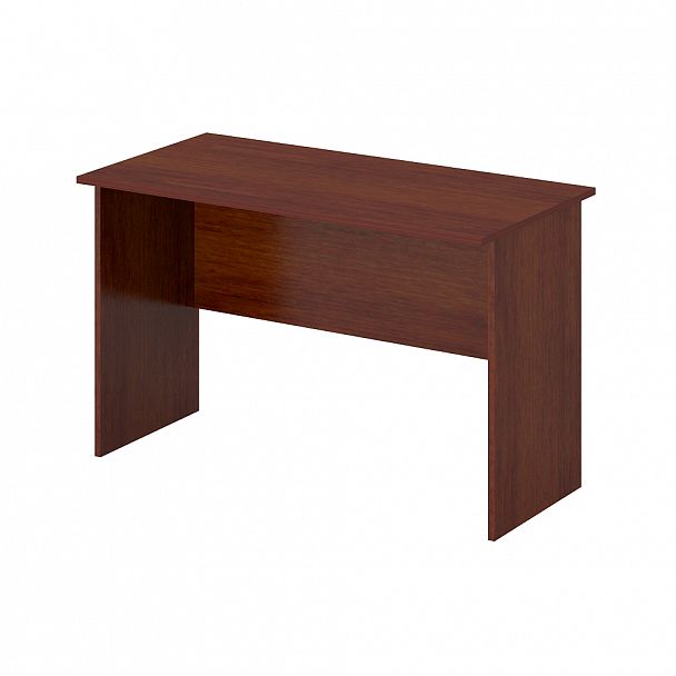 Стол офисный рабочий "Логистика" ПК-ЛОГ-СТ120Х60Д/25-В1-34 миланский орех темный - Вид 1