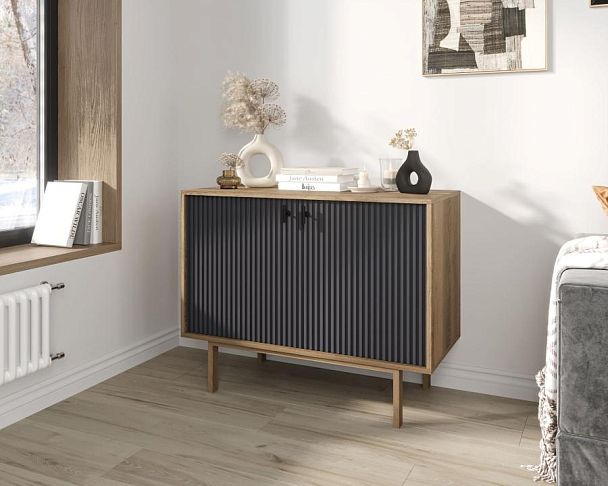 Комод с двумя дверками Emerson арт EM02/7024/L - Вид 3