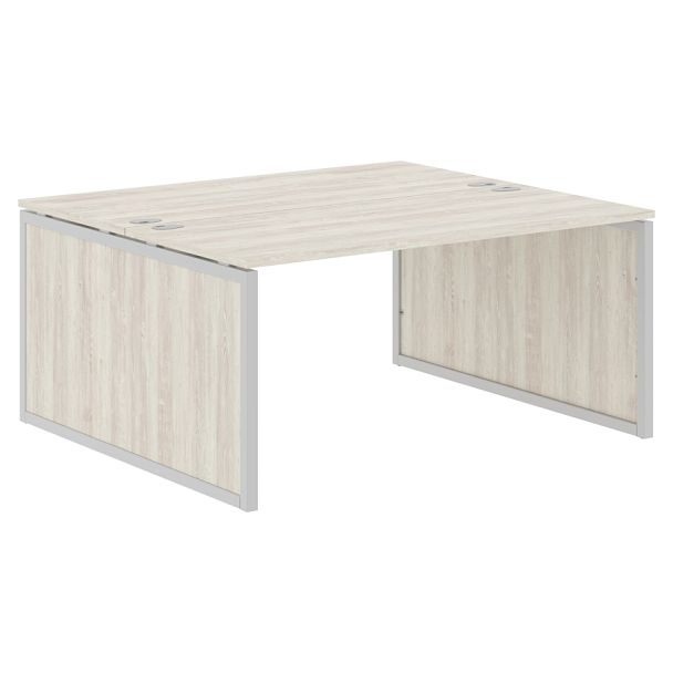 Стол 2-х местный XQPWST 1614 Сосна Эдмонт/Алюминий 1600х1406х750 XTEN-QP - Вид 1