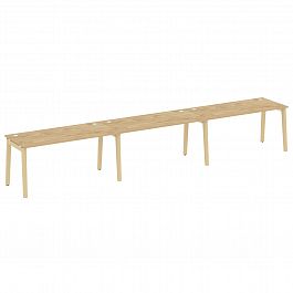 Рабочая станция "Onix wood" OW.RS-3.4.8 тиквуд светлый/дуб светлый - Фото предпросмотра