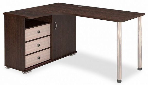 Стол письменный Домино СР-145СМ Венге/Карамель левый - Вид 1