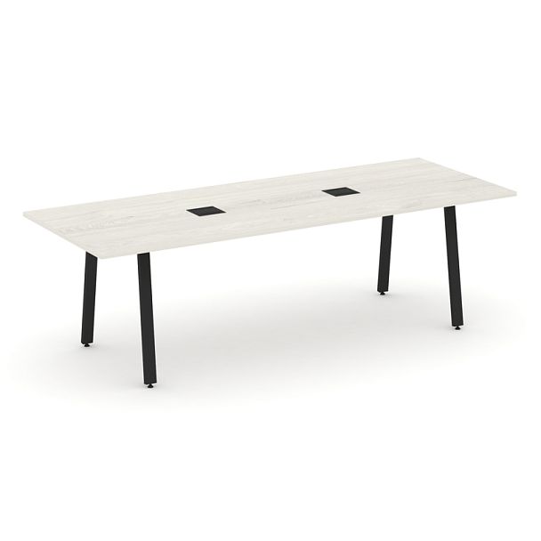 Style Project Direct Direct Стол переговорный SN-6A.SPRG-258 Дуб Наварра/Металл Черный 2580*980*750 - Вид 1