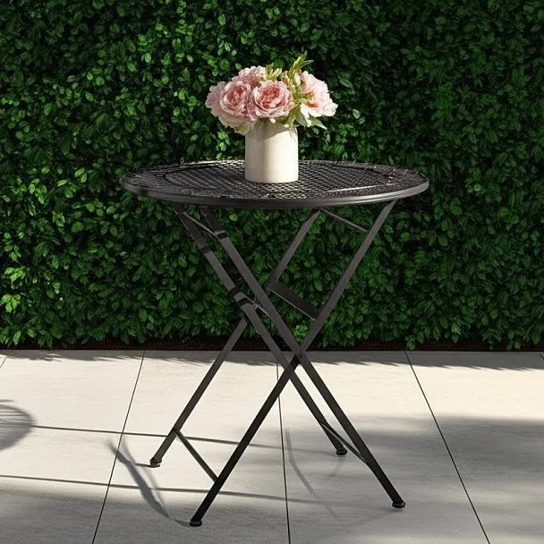 Стол Патио/Patio (PL08-11139), стальной сплав, черный - Вид 9