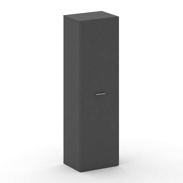 Fresco Шкаф средний высокий универсальный FRU.SM-101 Базальт UM 600*460*2000 - Вид 1