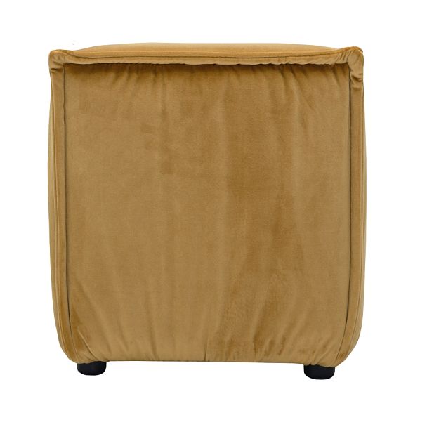 Пуф Бабл, велюр бежевый - Вид 3