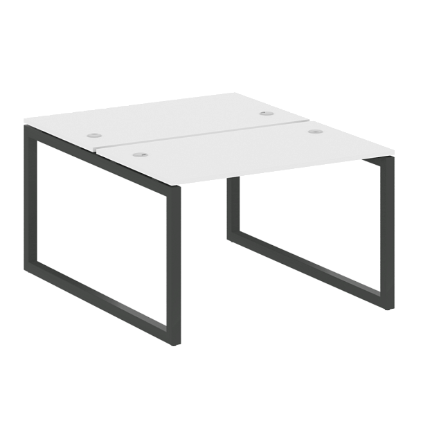 Metal System Quattro Р. ст. на О-образном м/к 50БО.РАС-СП-2.2 Белый/Антрацит металл 1200*1475*750 - Вид 1
