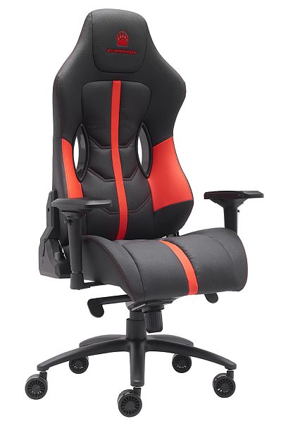 Геймерское кресло Everprof Jaguar (Ягуар) Экокожа Красный - Вид 1