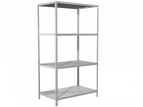 Стеллаж металлический MS Standart 185/100x60/4 - Вид 2
