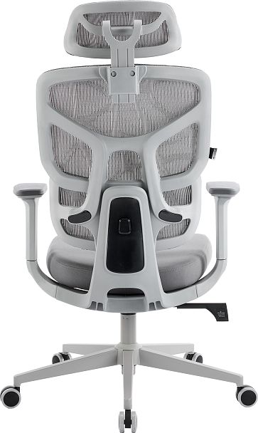 Эргономичное кресло Everprof Omega Grey (Омега Грэй) Сетка Серый - Вид 5