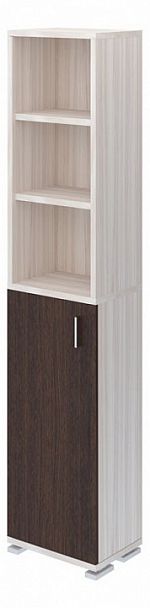 Стеллаж комбинированный Домино ПУ-20-2 Венге/Карамель - Вид 1