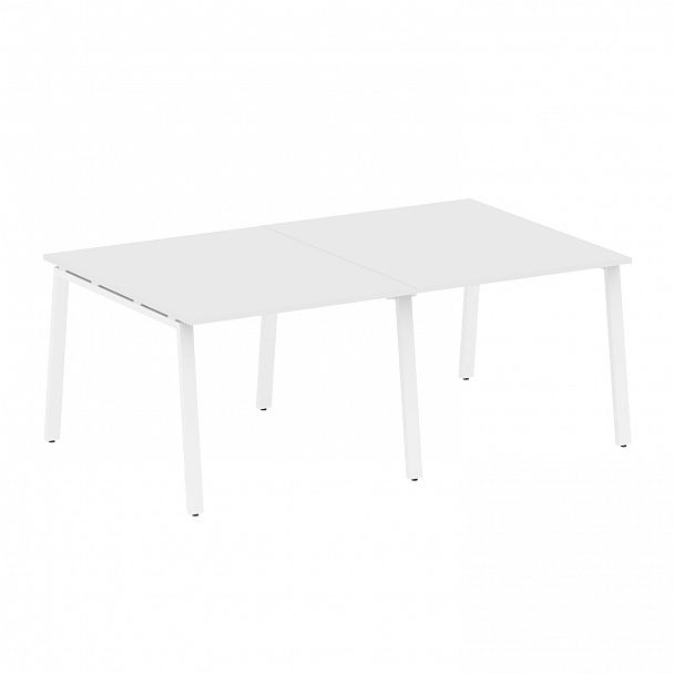 Стол для переговоров "Metal System" БА.ПРГ-2.1 белый - Вид 1