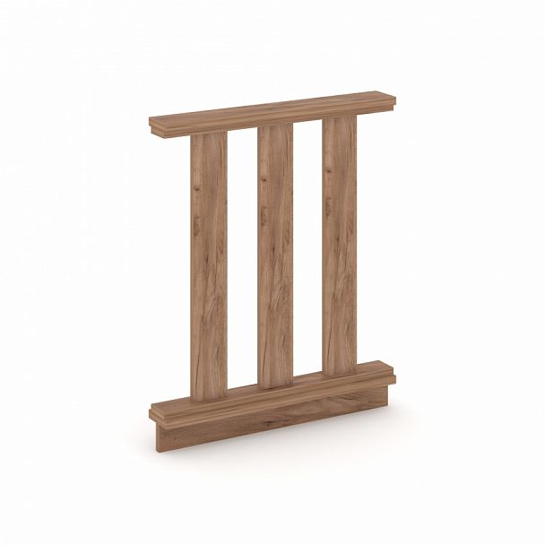 Барьер для зала суда "KODEX" KD.BZ-07 Дуб Табак - Вид 1