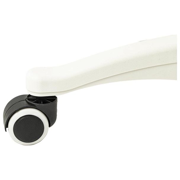 Кресло стул BRABIX "Eames MG-310 PL", пластик белый, экокожа белая, 532926 - Вид 7