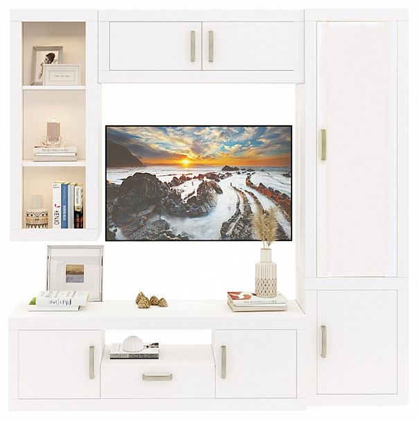 Стенка для гостиной Toivo ТОЙ-ГСТ 11 Белый - Вид 1