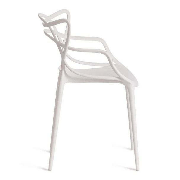 Стул Кет Чаир/Cat Chair (мод.028), пластик, белый - Вид 2