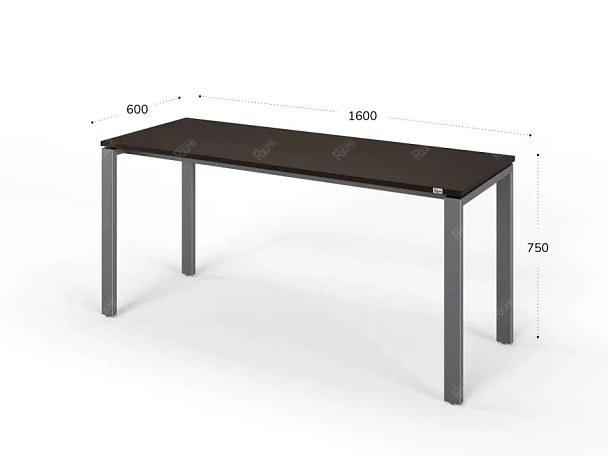 ЛАЙТ / LIGHT RLG015-16x6 Прямоугольный стол 160x60x75 Венге - Вид 2