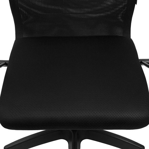 Кресло офисное BRABIX PREMIUM "Ultimate EX-800" пластик, плотная двойная сетка Х2, черное, 532914 - Вид 8