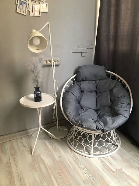 Столик журнальный Sheffilton SHT-CT11 белый муар - Вид 6