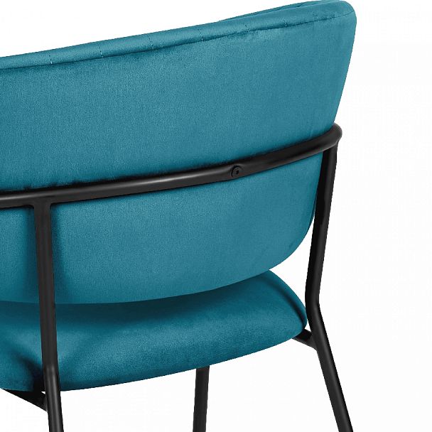 Комплект кухонных стульев Даксон изумрудный велюр/черный, 4 шт. - Вид 10