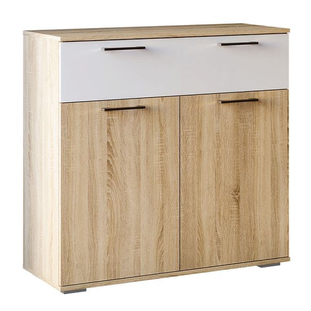 "Белладжио" тумба ТБ-19 (1002х952х372) сонома/белый - Вид 1