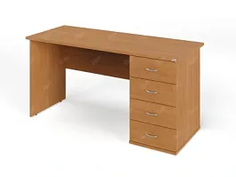 ЛАЙТ / LIGHT RRG007-15x6R Однотумбовый стол 150x60x75 Вишня - Фото предпросмотра