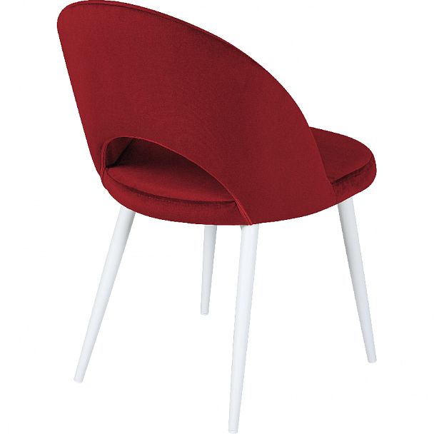 Комплект кухонных стульев Рэди бордовый велюр/белый, 4 шт. - Вид 4