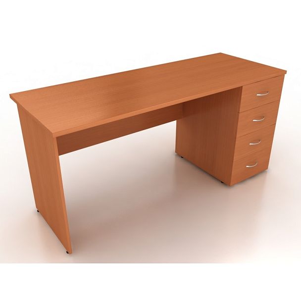 Стол Менеджер СО6-16 вишня - Вид 4