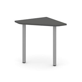 Стайл Проджект Угловой элемент стола SN-5.USP-021 Антрацит/Металл Серый 800*800*750 - Фото предпросмотра