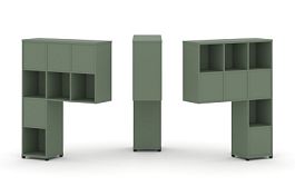 Concept Надставка высокая CN.DNV-005 Кобо/Металл Черный 1099*350*1486 - Фото предпросмотра