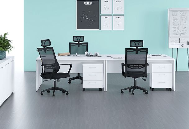 Кресло CHAIRMAN 545, ткань/сетка, черный - Вид 9