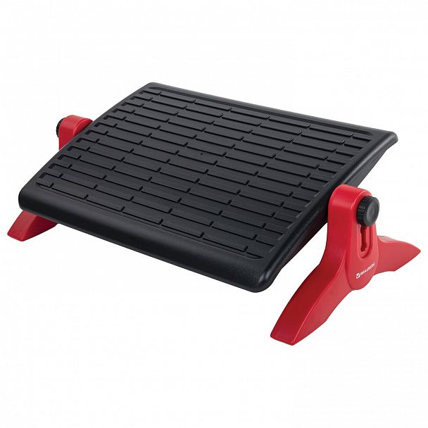 Подставка для ног BRAUBERG офисная, 45х32 см, регулируемые высота и угол наклона, черная, 531489 - Вид 3