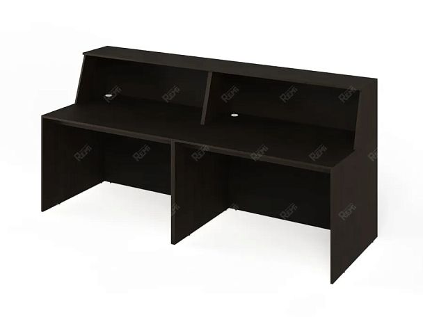 ЛАЙТ / LIGHT RLG074 Двойной ресепшн 240x80x115 Венге - Вид 2