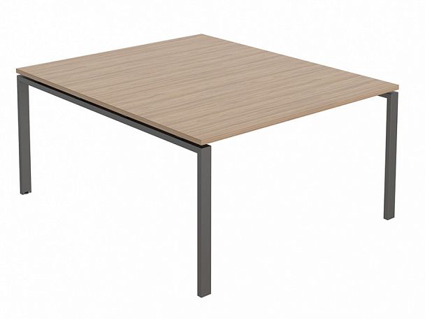 Стол для переговоров NT 140х144 вяз натуральный/антрацит - Вид 1