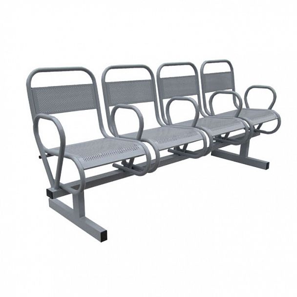 Секция Перфорированная все подлокотники 4М - Вид 1