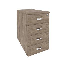 Onix Тумба приставная/опорная O.TPO-1.7 Тиквуд темный 432*720*750 - Фото предпросмотра