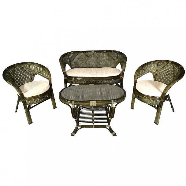 Комплект Пеланги 02/15 с 2х местным диваном, подушки на молнии - Вид 10