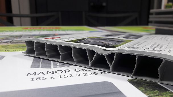 Сарай "MANOR 6 x 5 DD (two windows at the front)" - Вид 4