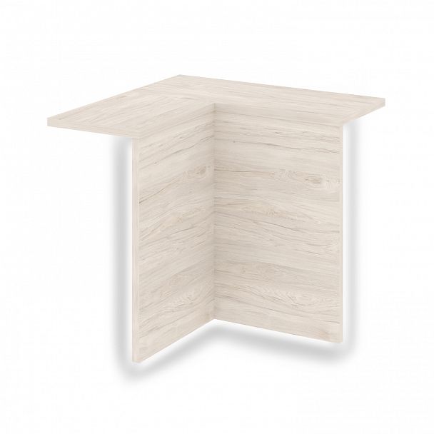 Накладка угловая высокая внутренняя с подсветкой "Onix" О.R-NU.V.VNU.S денвер светлый - Вид 2