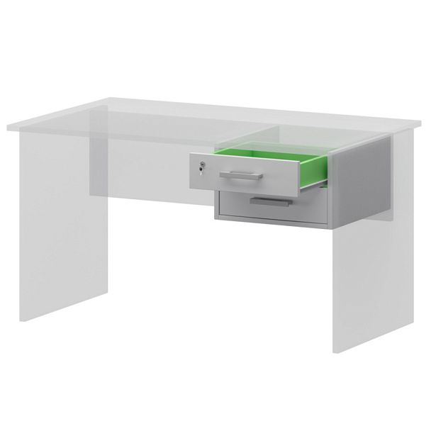 Тумба подвесная АТ-02 Белый 430x450x280 Арго - Вид 1