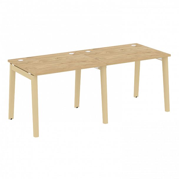 Рабочая станция "Onix wood" OW.RS-2.1.8 тиквуд светлый/дуб светлый - Вид 1