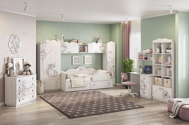 Фэнтези Комод MDF-06.1747 белый рамух - Вид 3