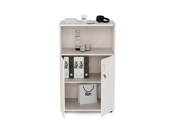 ЛАЙТ / LIGHT RLG034-70x55 Шкаф комбинированный 70x55x113 Дуб Молочный - Вид 3