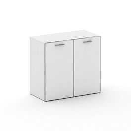 Fresco Шкаф широкий низкий FR.ST-302 white Белый Бриллиант UM/Лакобель Белый/Хром 896*460*807 - Фото предпросмотра